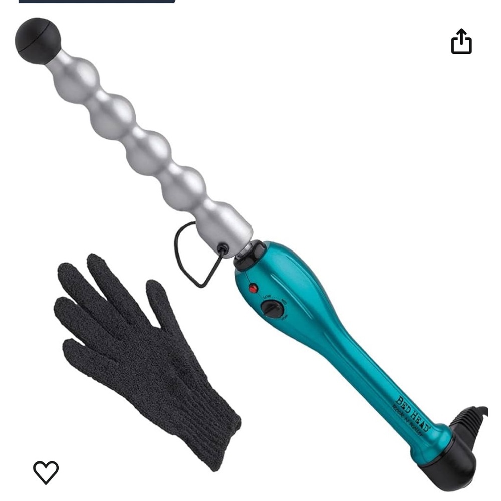 Bed Head Rock N Roller Clamp Free 2-in-1 Curling Wand